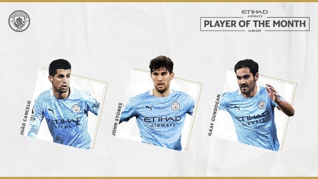 Etihad Player of the Month: January nominees