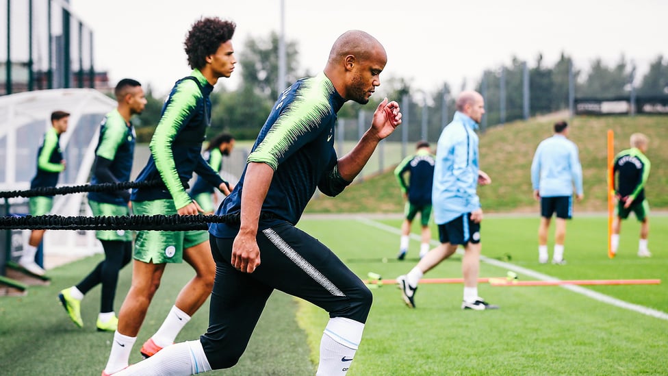 GETAWAY : Vincent Kompany feels the pull