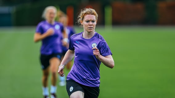 RACE TO THE TOP: Aoife Mannion joined the Club this summer, and is excited to play her part in our quest for continued success