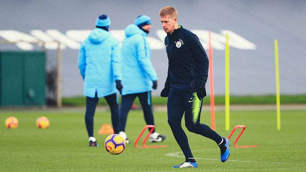 KDB : Limbering up for the challenge ahead.