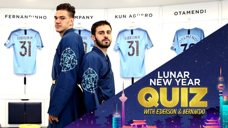 Lunar New Year Quiz with Bernardo and Ederson!