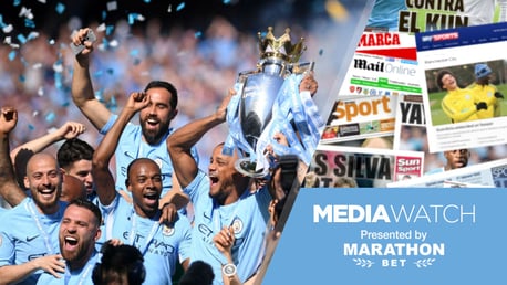 JUST CHAMPION: Manchester City begin the defence of our Premier League title away at Arsenal tomorrow