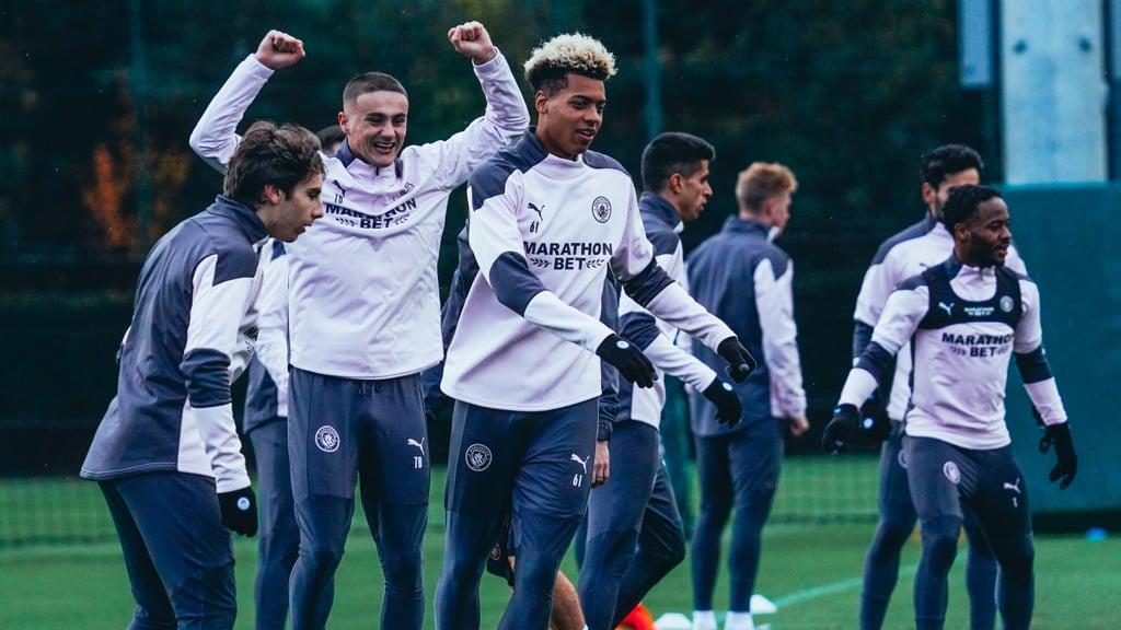 Training: City squad ready to go!