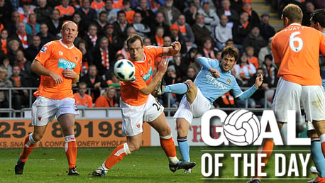 Goal of the Day: Silva v Blackpool