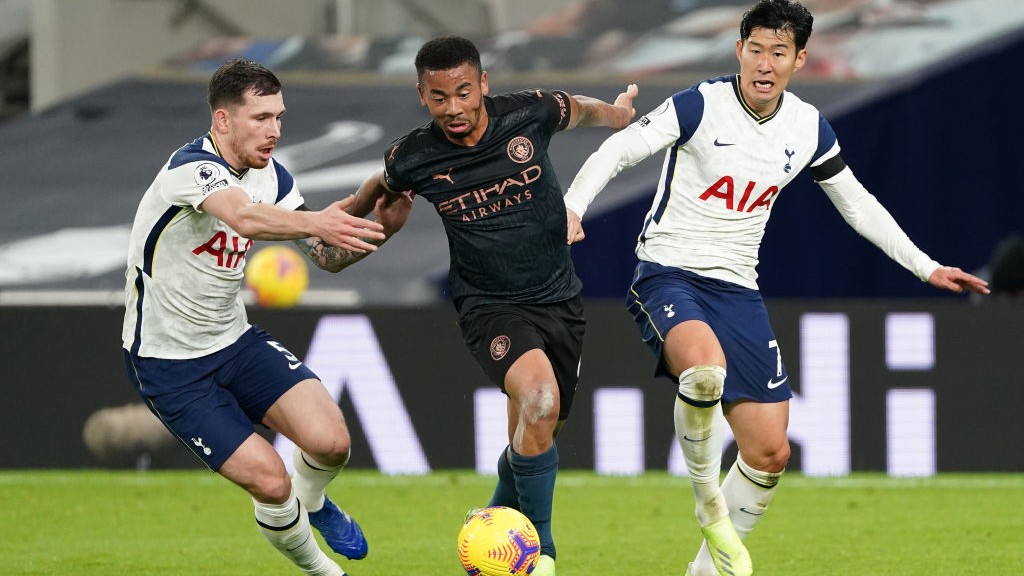 City suffer defeat at Spurs