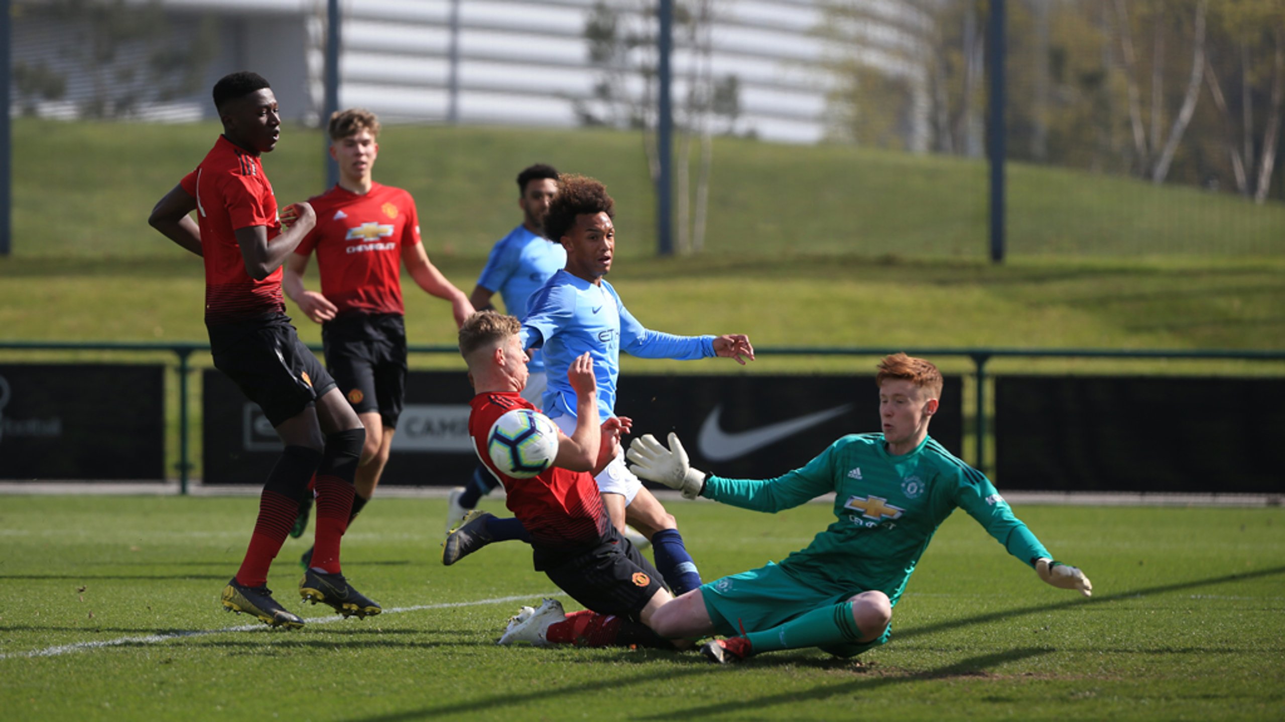 DERBY DAY: City faced their local rivals in the U18 Premier League