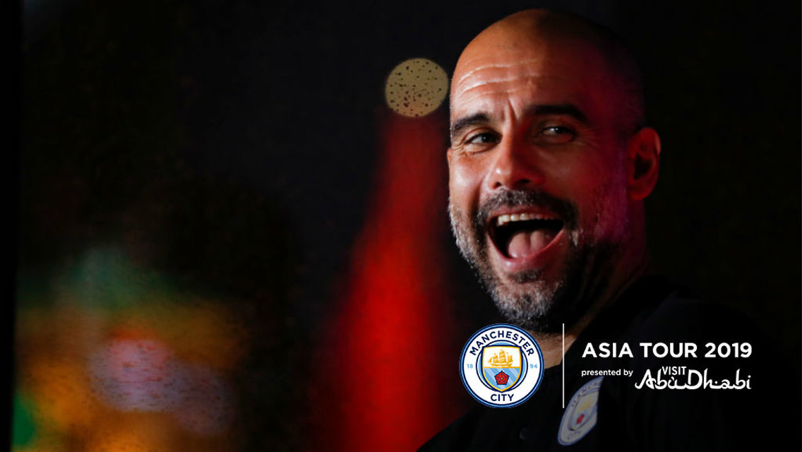 Guardiola : "La tournée asiatique est incroyable"