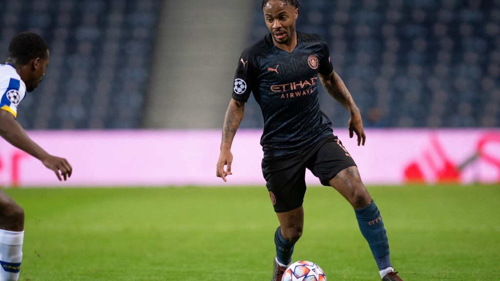 CAUSING A STER: Raheem looks to take on his man