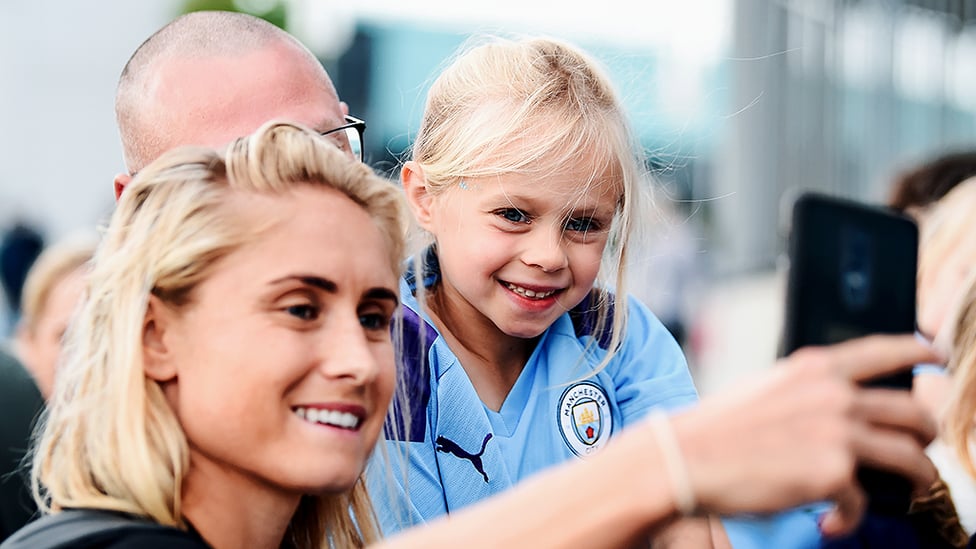 SKIPPER SELFIE : A photo to remember for one youngster.