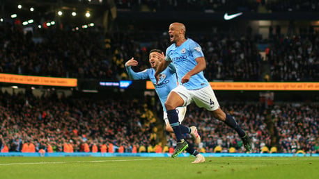 EMOTION: A delighted Vincent Kompany.