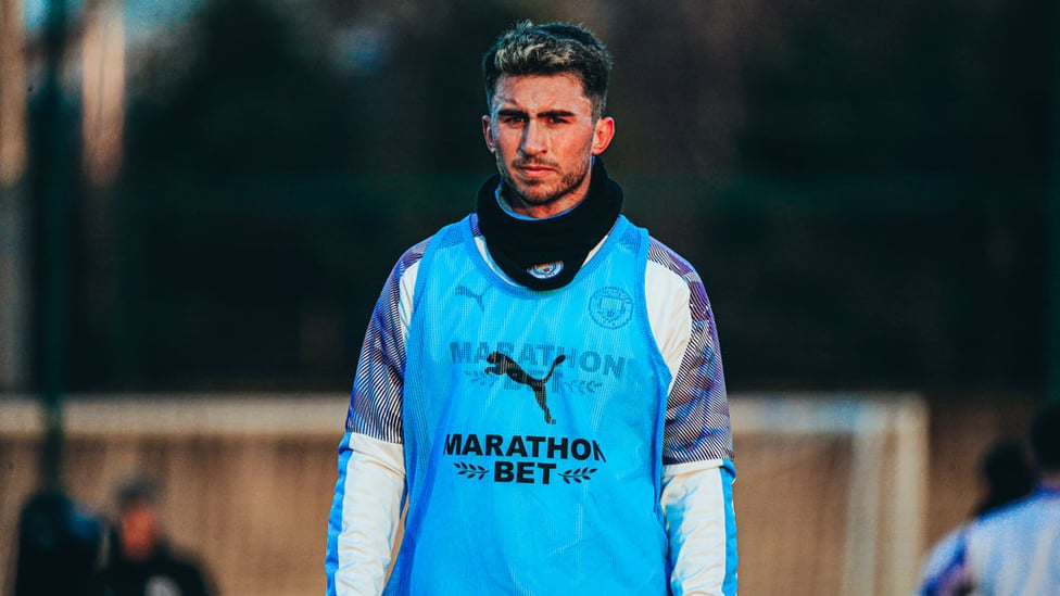 BACK IN THE G-AYM : Great to see Aymeric Laporte nearing a return to fitness!