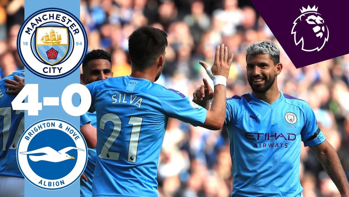 City 4-0 Brighton: Full match replay