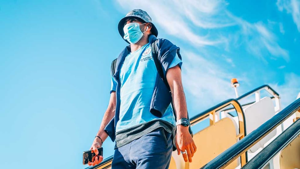 HAT-TRICK HERO : Riyad Mahrez, looking cool as ever