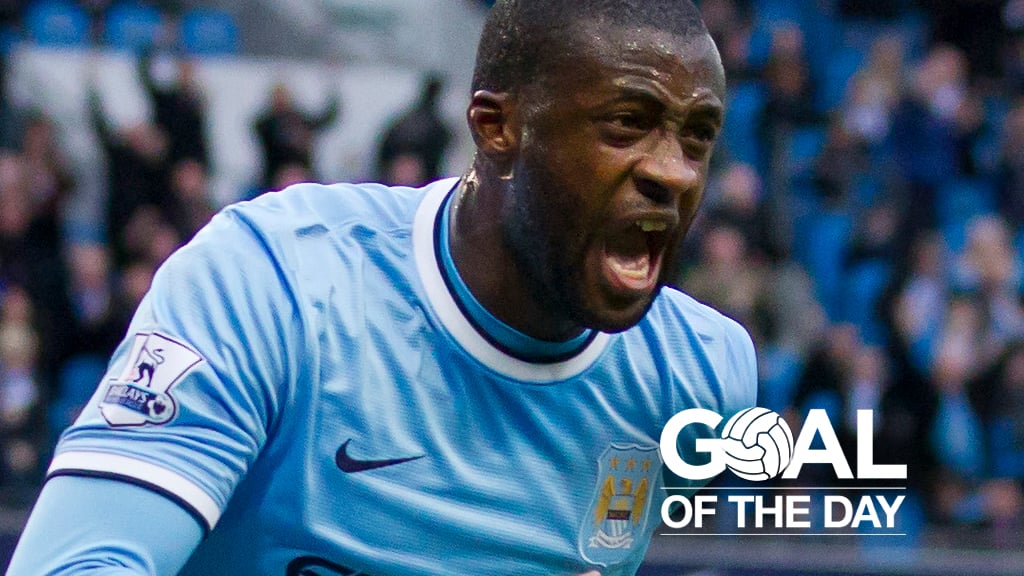 Goal of the Day: Yaya Toure v Stoke