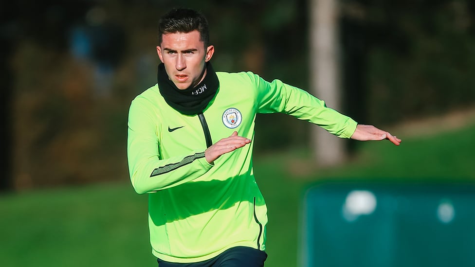 FOCUSED : Aymeric Laporte will be looking to continue his fine form