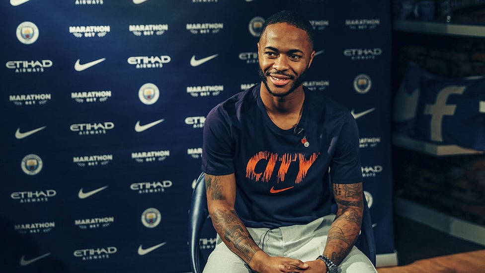 DONE DEAL : Raheem Sterling has penned a new contract extension with City