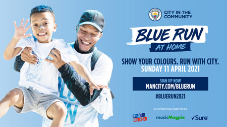 Montrez vos couleurs. Courrez pour City !