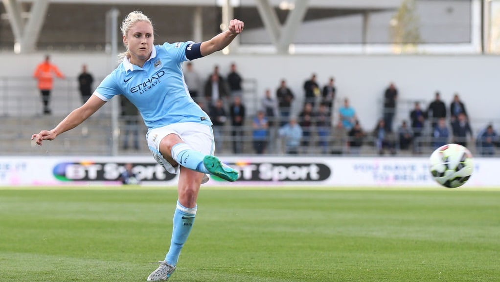 Steph Houghton: Free-kick masterclass