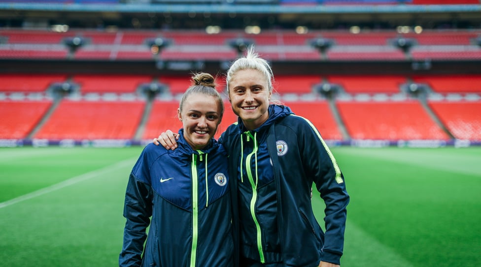 STAGE : Georgia and Steph deserve to be on the biggest stage in football - as do all our team