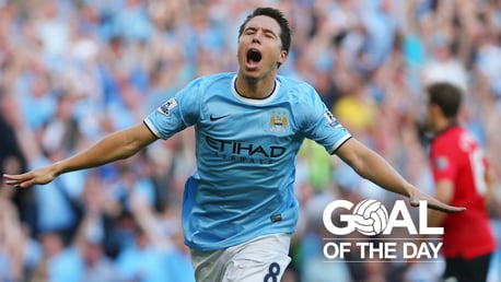 Goal of the Day: Samir Nasri v United 2013