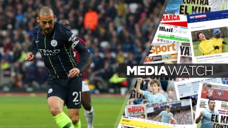 JUST CAPITAL: David Silva was at his mesmerising best in City's 4-0 win at West Ham on Saturday