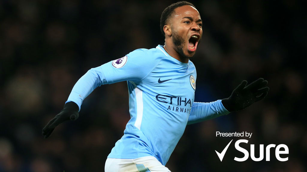 SEASON TO REMEMBER: Raheem Sterling enjoyed a magnificent campaign for Manchester City