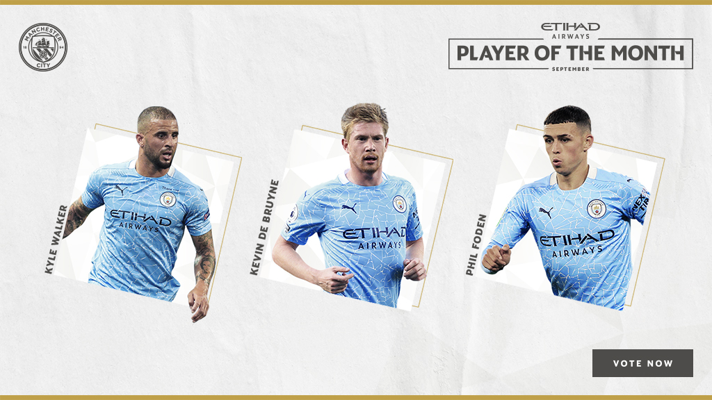 Vote for your Etihad Player of the Month