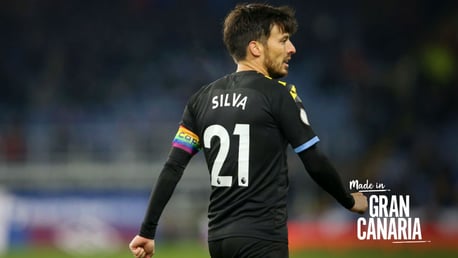 MADE IN GRAN CANARIA: Silva has revealed how he started wearing the No. 21 shirt