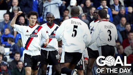 Goal of the Day: Jihai Sun v Birmingham City 2002