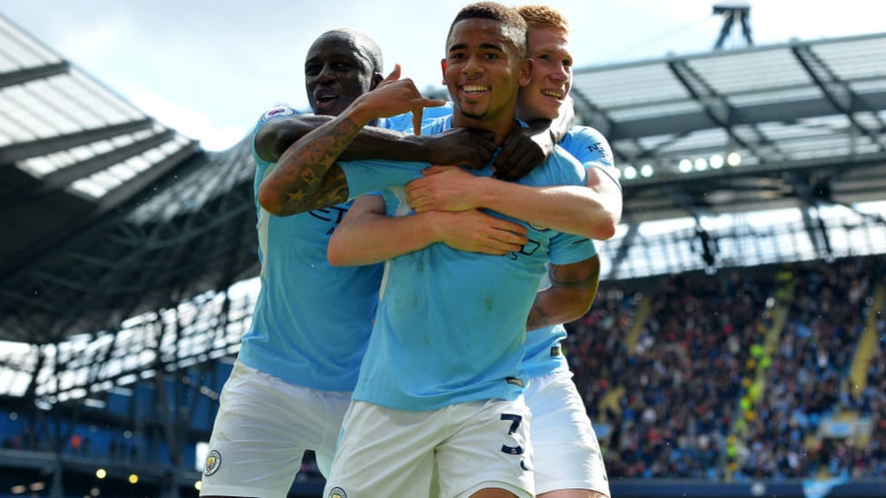 ALO MAE : That famous celebration after netting two goals v Liverpool.