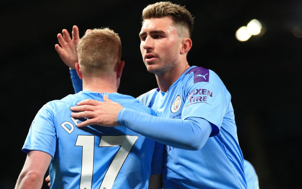 MILESTONES: Kevin De Bruyne and Aymeric Laporte both had personal reasons to celebrate our victory over West Ham.