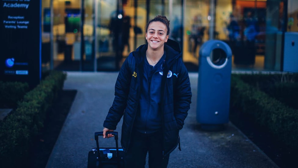 FIDALGO FOR GLORY : Portugal star Matilde Fidalgo is pleased to be heading back to warmer climes!