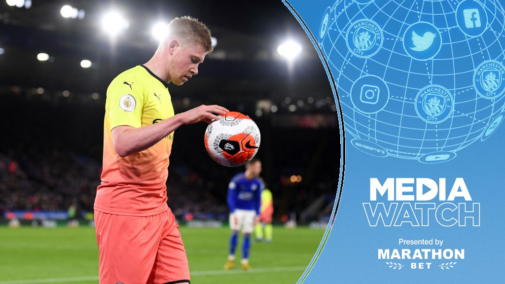 Media Watch: De Bruyne happy to take penalty responsibility