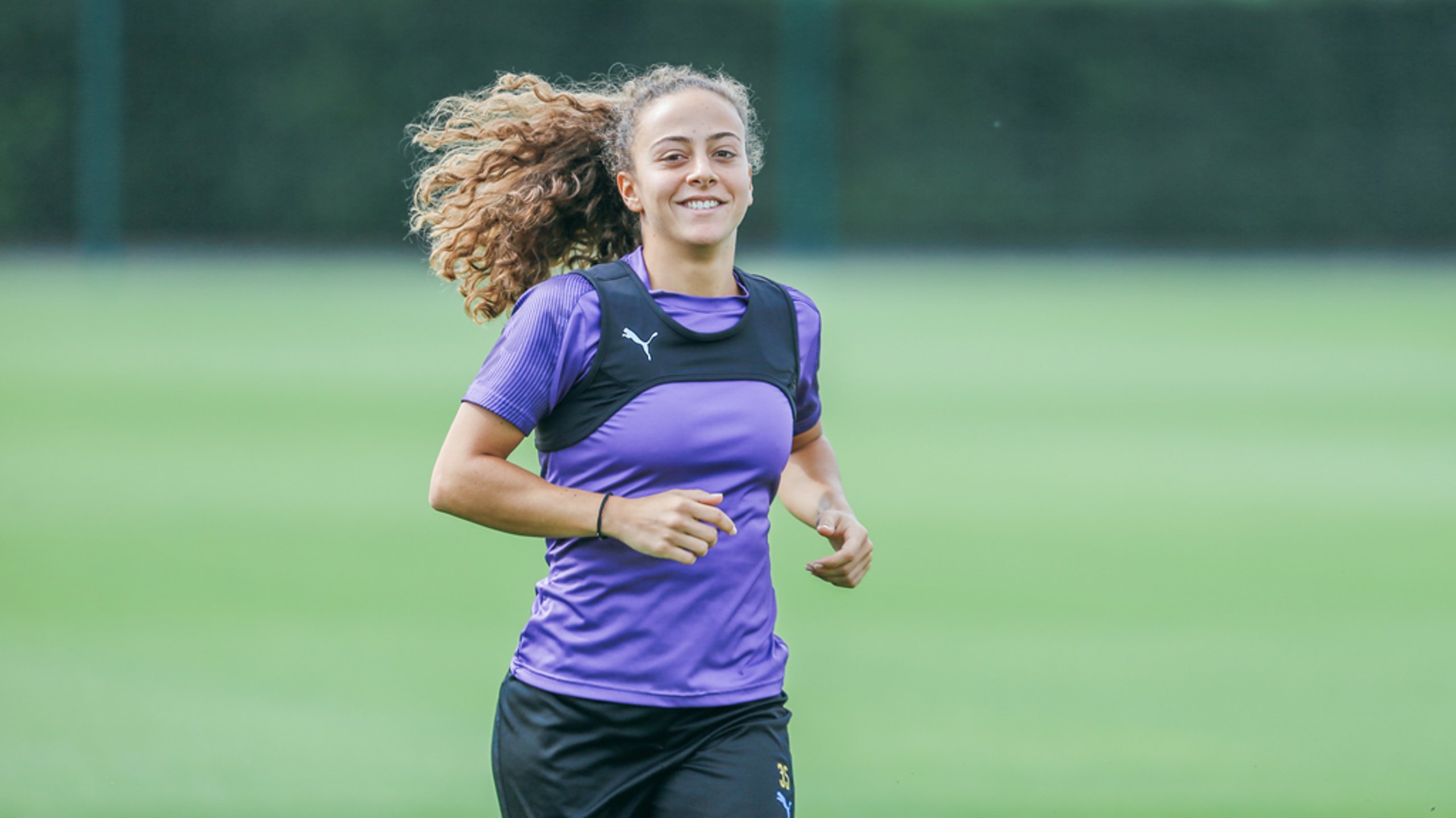 Gallery: Matilde Fidalgo's first training session