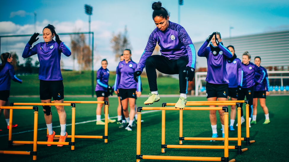 RISE AND SHINE : Demi Stokes powers through the CFA hurdles