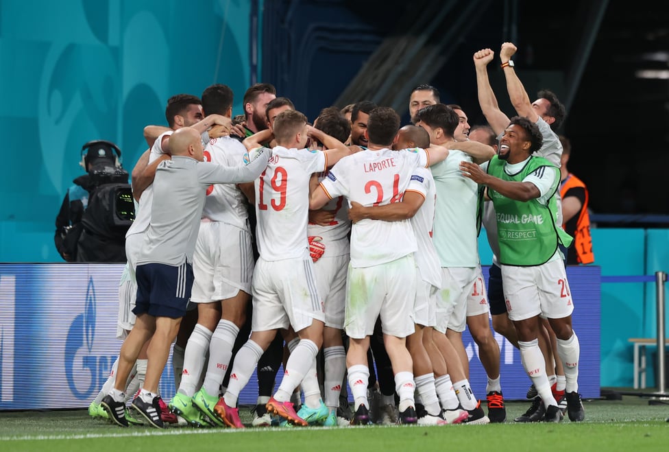 EUFORIA KEMENANGAN : Kemenangan adu penalti untuk Spanyol atas Swiss!