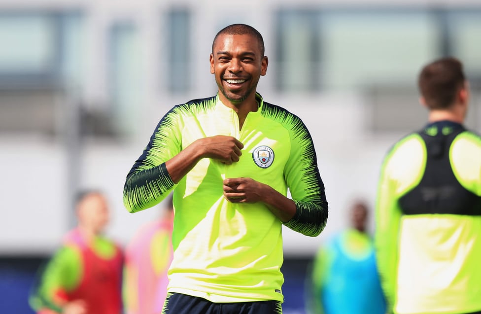 FERNANDINHO : The Brazilian is looking forward to taking on The Cottagers this weekend