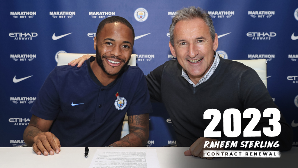 IN FOR THE LONG HAUL : Raheem pens extension to 2023