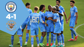 City 4-1 Blackpool: Full match replay