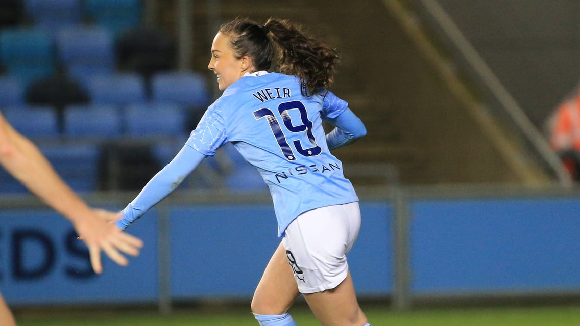 Weir up for FA WSL POTM award