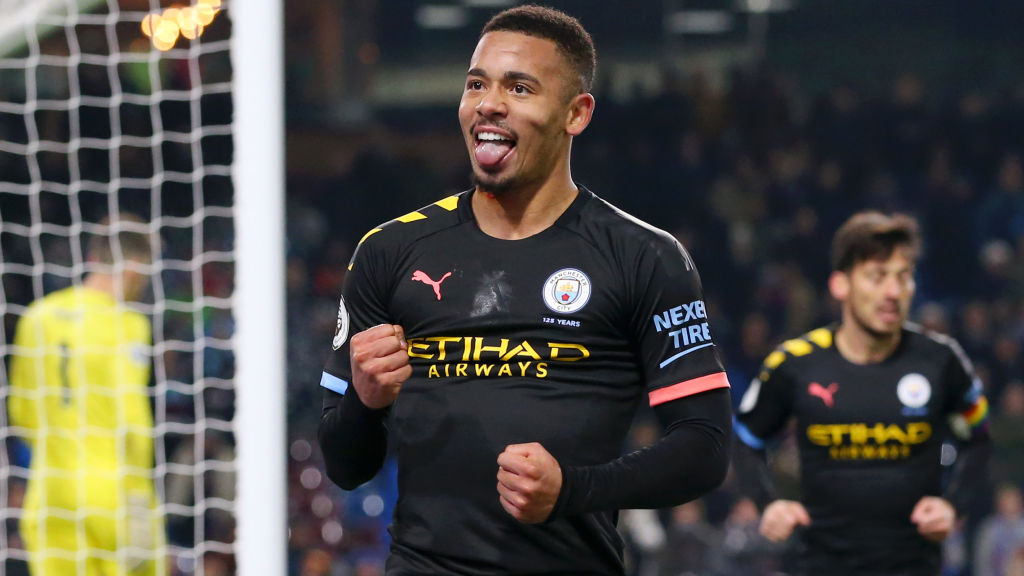 FAB GAB : Two goals for Gabriel Jesus against Burnley