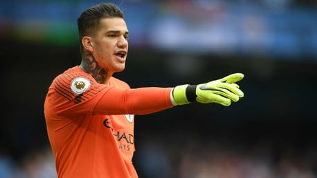 REASSURING PRESENCE: Ederson has been a revelation ever since joining Manchester City in the summer of 2017