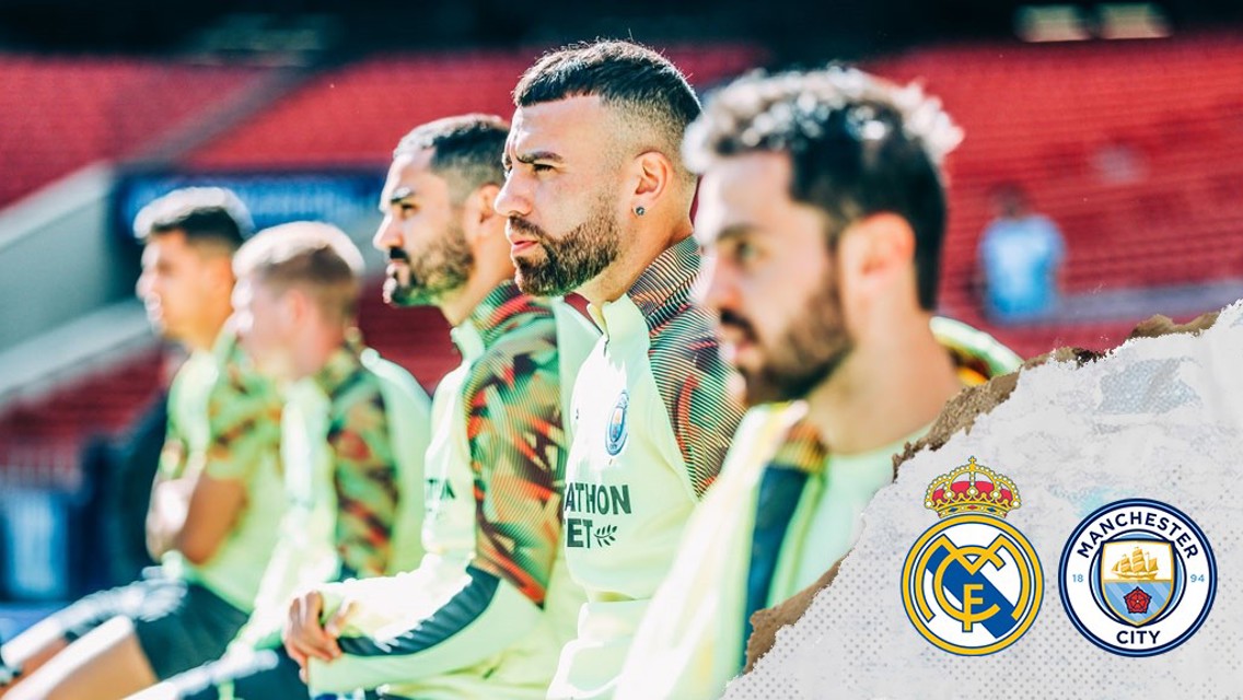 Training: Warming down in the Madrid sunshine