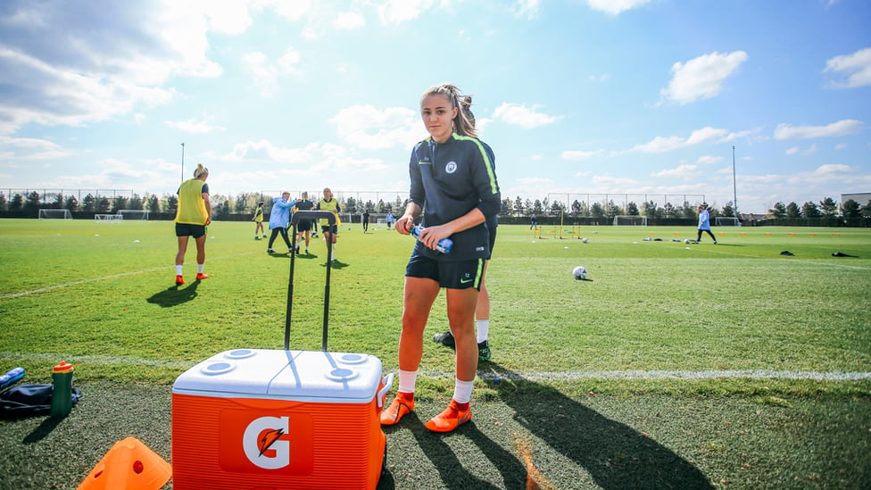 SPRING IN YOUR STEP : A glorious day at the City Football Academy