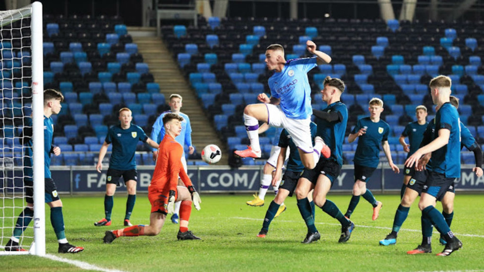 CLOSE CALL: Taylor Harwood-Bellis almost converts for City