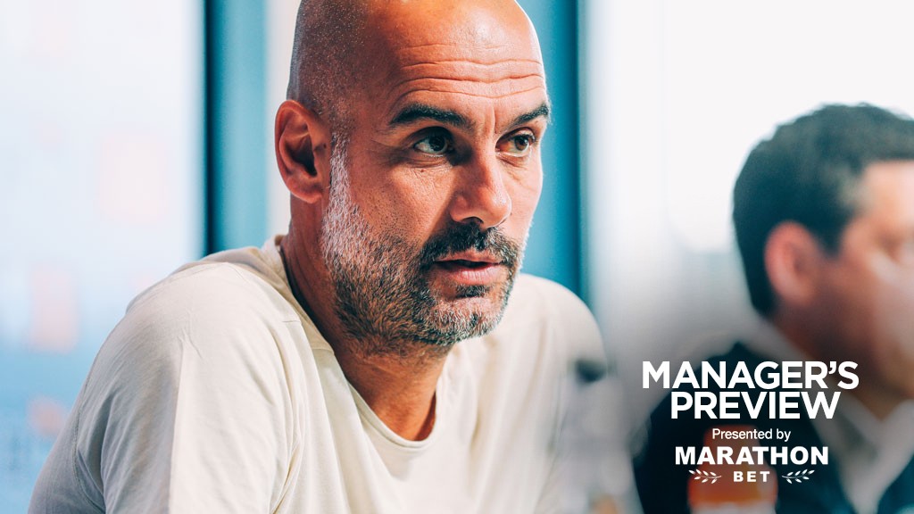 PRE-MATCH: Pep Guardiola addresses the media ahead of the community shield.