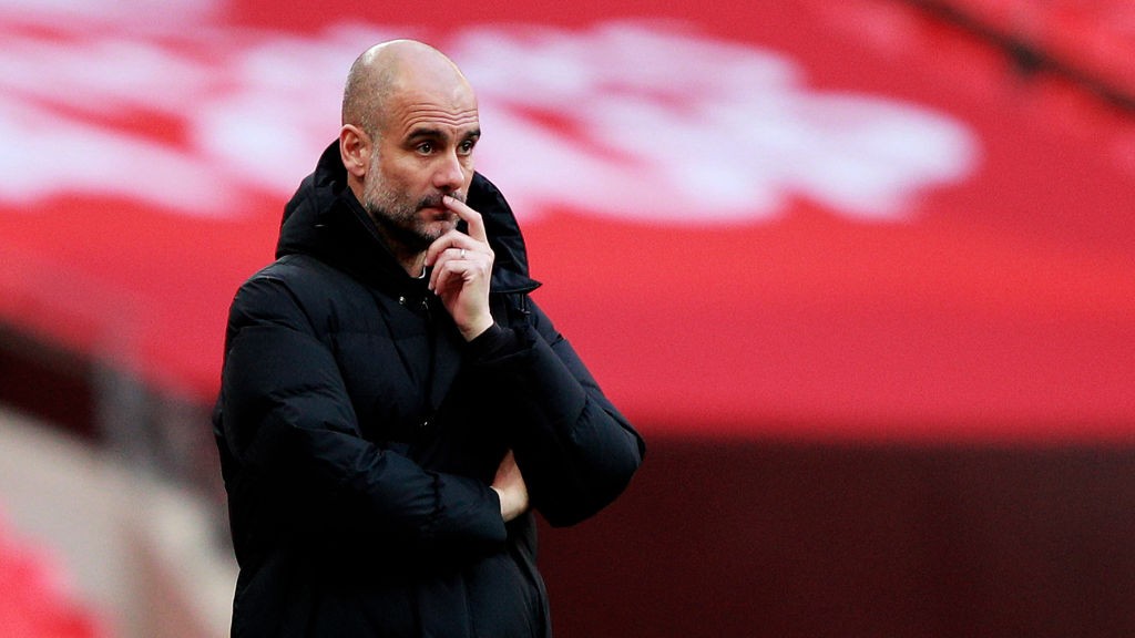 Pep Guardiola: We didn’t create much