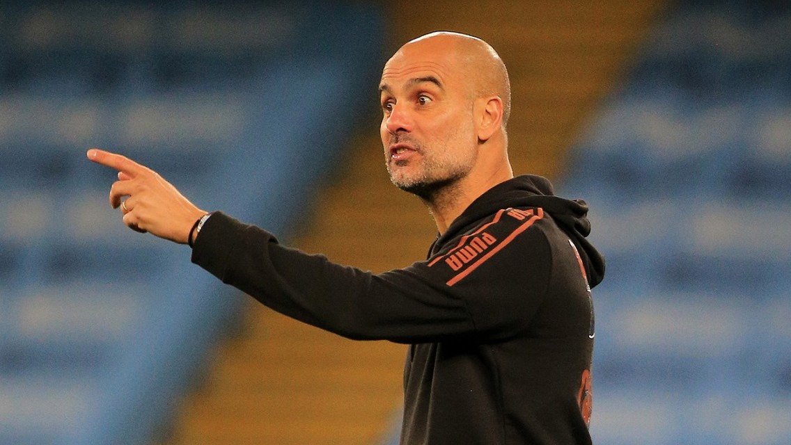 Pep, "más que contento" con los jóvenes