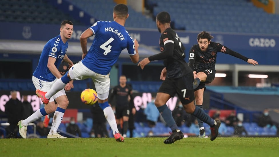 BERNARDO BRILLIANCE  : Bernardo fires home our third!