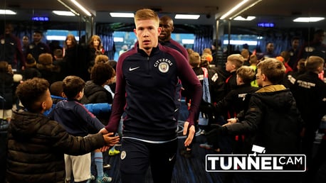 Tunnel cam: City v Bristol City